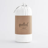 Ienjoy Home Premium Ultra Soft 3-Piece Quilted Coverlet Set White Queen