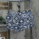 Stoosh Juniors Printed Soft Shorts Black Multi L