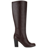Style & Co. Addyy Tall Knee-High Heeled Boots 10011011000 Chocolate Brown 9.5M