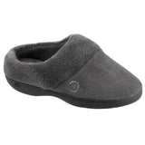 Isotoner Womens Terry Slip in Memory Foam Clog Slippers 96035 Ash Gray M (7.5-8)