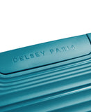 Delsey Paris Dune Hardside Spinner Suitcase Luggage Teal Blue 31" Large Check In
