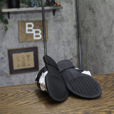 Tommy Hilfiger Womens Goldiea Thong Emblem Sandals TWGOLDIEA Black 6.5M
