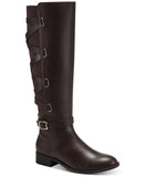 Thalia Sodi Womens Veronika Riding Boots SY089-1TH Dark Brown 7.5M