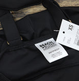 Motherhood Maternity Front Maternity Swim Top with Adjustable Straps Black XS