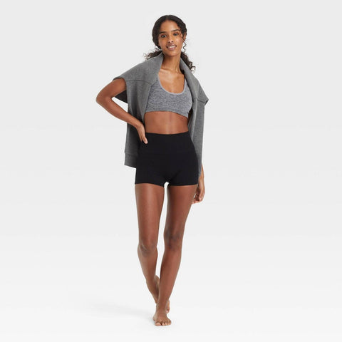 Colsie Women's Ribbed Seamless Bike Shorts 84047786