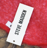 Steve Madden Two-Tone Lofty Scarf Fuzzy Oversized SMA-5223 Bright Pink Multi