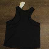 All In Motion Womens High Neck Racerback Stretchy Tank Top 92933115 Black XL