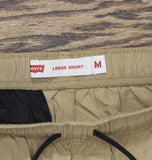 Levi's Boys Loose Fit Nylon Cargo Shorts 91M383-Y16 Harvest GoldBrown M