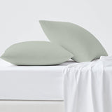 Aireolux 1000 Thread 2 Piece Count Cotton Sateen Pillowcase Set Pistachio King