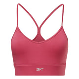 Reebok Womens Padded Workout Ready Sports Bra HI6919 Pink / White 2XL