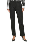 Karl Lagerfeld Paris Womens Compression Dress Suit Pants L3TK7248 Black 2