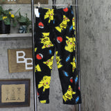 Pokemon Boys Pikachu Fleece Pajama Pants Black Multi 10
