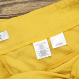 Kasper Womens Plus Size Fly Front Slim Pants 10902147 Butterscotch Yellow 20W