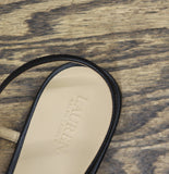 Lauren Ralph Lauren Womens Lainee Nappa Leather Sandals 802P04394001 Black 10B
