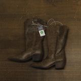 Universal Thread Reed Western Block Heel Boots 94822710 Weather Brown 10M