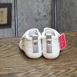 Nina Toddler Girls Brinkly Bump Toe Sneakers BRINKLY-T White 5T