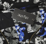 City Chic Womens Trendy Plus Size Mabel Zip Dress 6998414 Black Blue Multi 12W