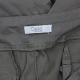 Dalia Womens Elastic Waist Pull On Pants 166706ce9499dd Green See Measurements