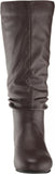 Journee Collection Women's Extra Wide Calf Mid Calf Boots Brown 9M-XWC