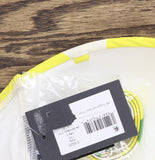 Kate Spade Womens Tie-Front Bikini Top Bandeau Swim White / Yellow / Green S