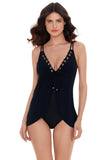 Magicsuit Womens Hoops Parisa Soft Cup One Piece Swimsuit 0400022787906 Black 8