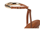 Steve Madden Womens Tia Bracelet Stiletto Heels TIA04S1 Caramel Brown 8.5M