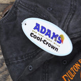 Adams Mens Buckle Fulton Fatherhood Initiative Baseball Hat Cap Washed Gray OS