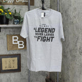 Licensed Character Star Trek Mens Legends Never Leave Tee Heather Gray L Tall