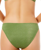 Salt + Cove Juniors Lurex Hipster Bikini Bottom Swim SC25081GB Olive Green XL
