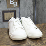 Goodfellow & Co Mens Low Top Lace Up Kyler Sneakers 89462917 White / Blue 7