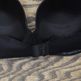Sophie B Womens Strapless Push Up Bra Black 34C
