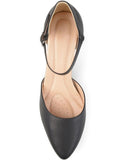 Journee Collection Women's Bettie Ankle Strap Heels BETTIE Black 5.5M