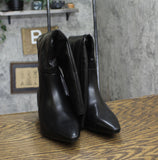 Universal Thread Womens Kendra Kitten Heel Tall Dress Boots 90511058 Black 6M