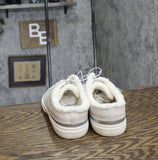Universal Thread Womens Penny Shearling Mule Sneakers 91636535 White Multi 10M
