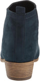 Journee Collection Womens Rimi Pull On Stacked Heel Booties RIMI-BLU Blue 6.5M