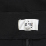 Le Suit Womens Plus Size Single-Button Blazer Slim-Fit Suit Pantsuit Black` 20W