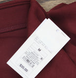 A New Day Womens High Rise Elastic Waist Sandwash Pull-on Pants Maroon Red M
