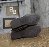 Style & Co. Womens Maliaa Faux Leather Knee-High Boots Brown Smooth 5M