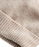 Charter Club Womens 100% Cashmere Cuffed Beanie Pearl Taupe Heather Brown
