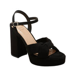 A New Day Womens Riah Platform Heels 88075207 Black 9M