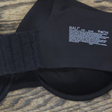 Bali Womens Ultimate Smoothing Lightly Lined Bra DF4481 Black 34DD