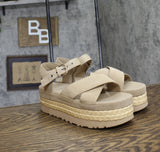 UGG Womens Aubrey Ankle Sandal 1152711 Sand Brown 9M