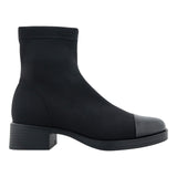 Aerosoles Womens DIMMI Ankle Bootie DIMMI Black Stretch Fabric 6M