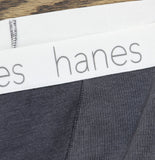 Hanes Womens 4pk Boxer Briefs Ribbed 54081643 Assorted Purple XXL