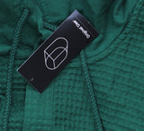 Original Use Mens Hooded Long Sleeve Button-Down Shirt 90756408 Green M