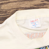 Heft Mens Vintage Alabama Pass It On Down Tour 90s Band Tee White M