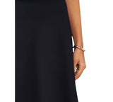 Cece Womens Bias-Cut A Line Side Zip MIDI Skirt 7054423 Night Shade Blue S