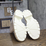 Journee Collection Foam Inside Zip Block Heel Booties Ivory Off White 9.5M