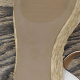 Universal Thread  Alisha Platform Wedge Heels with Memory Foam Insole White 8.5M