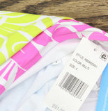 Bleu Rod Beattie Me Print Halter Tank Top Swim Sock It to Me Print Blue Multi 4